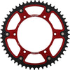 SUPERSPROX REAR STEALTH SPROCKET ALU/STL 52T-520 RED HUSQ RST-1512-52-RED