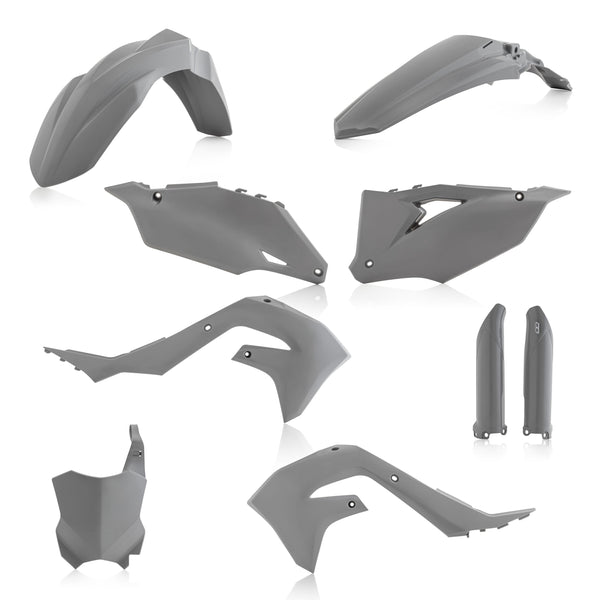 ACERBIS FULL PLASTIC KIT GREY 2736290011