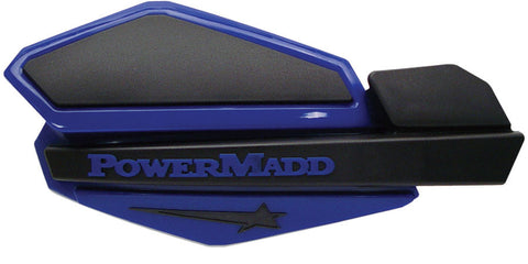 POWERMADD STAR SERIES HANDGUARDS (BLUE/BLACK) 34204
