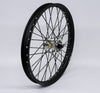 PRO-WHEEL WHEEL FRONT 1.60X21 SILVER HUB GLD RIM/GLD SPOKE/BLK NIPPLE 23-4501442