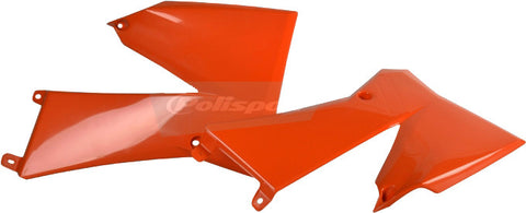 POLISPORT RADIATOR SHROUDS ORANGE 8428300001