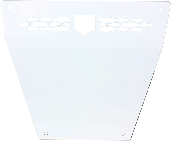 PRO ARMOR FRONT RACE SKID PLATE WHITE POL P141P363WH-133
