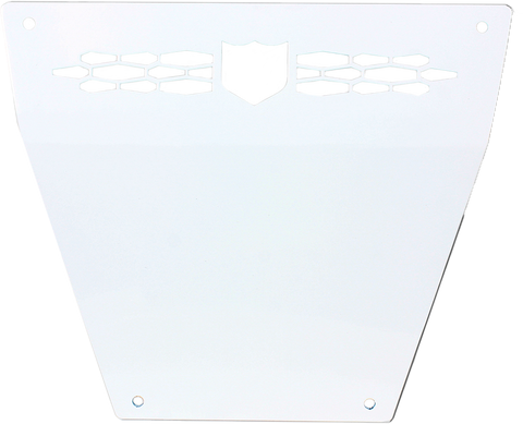 PRO ARMOR FRONT RACE SKID PLATE WHITE POL P141P363WH-133