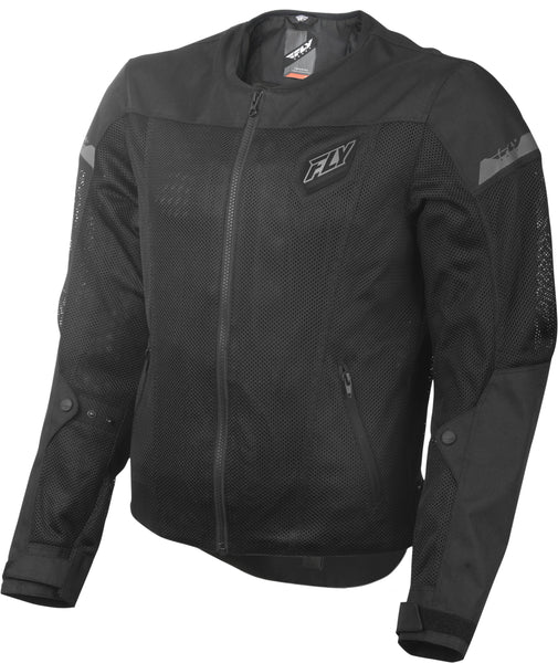 FLY RACING FLUX AIR MESH JACKET BLACK MD #6179 477-4070~3