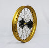 PRO-WHEEL WHEEL REAR 2.15X19 RED HUB BLK RIM/BLK SPOKE/GLD NIPPLE 24-1207224