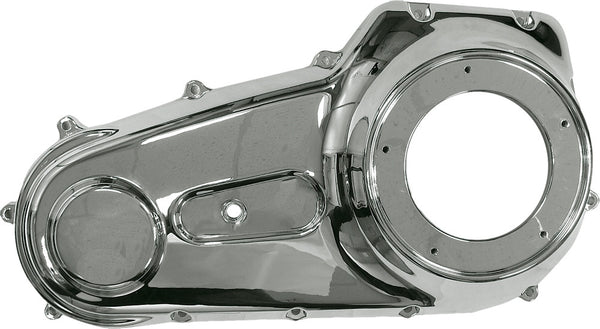 HARDDRIVE OUTER PRIMARY COVER CHROME 06-17 DYNA EXCEPT MODELS W/FWD D11-0299