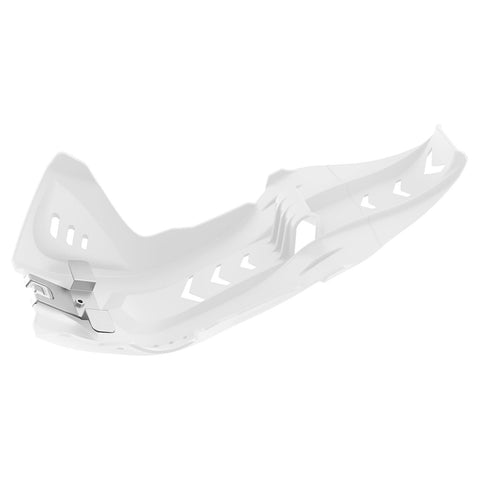 POLISPORT FORTRESS SKID PLATE W/LINK PROTECTOR WHITE 8469100003