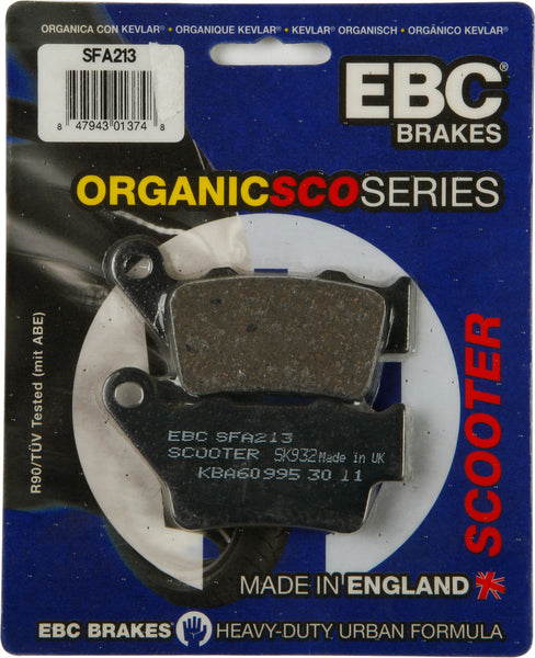 EBC BRAKE PADS SFA213