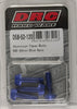 DRC ALUMINUM TAPER BOLTS BLUE M6X20MM 4/PK D58-52-120