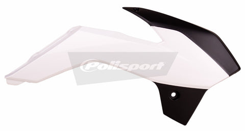 POLISPORT RADIATOR SHROUDS WHITE 8416700002