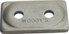 WOODYS DIGGER SUPPORT PLATES DOUBLE ALUM. 5/16