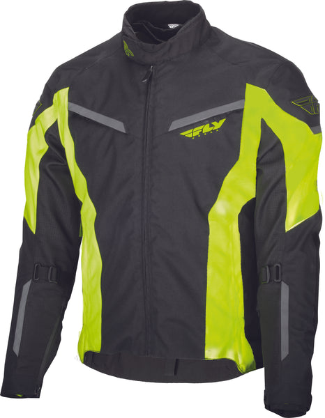 FLY RACING STRATA JACKET HI-VIS/BLACK XL 477-2104-5