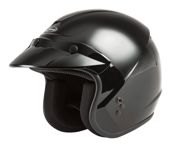 GMAX OF-2 OPEN-FACE HELMET BLACK LG G1020026