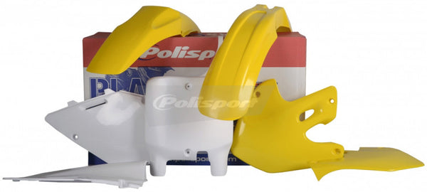 POLISPORT PLASTIC BODY KIT YELLOW 90094