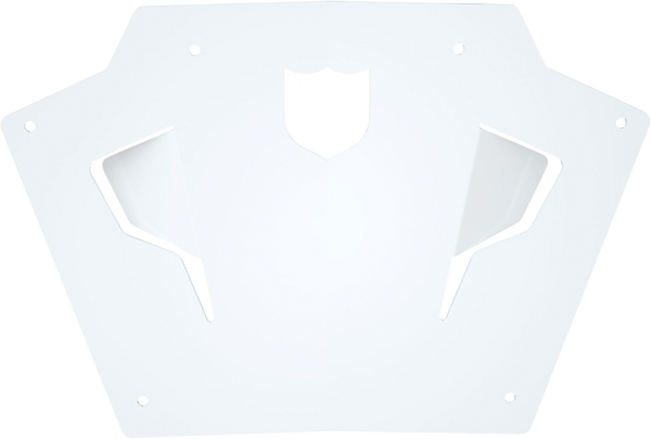 PRO ARMOR FRONT SPORT BUMPER SKID PLATE WHITE POL P199P363WH