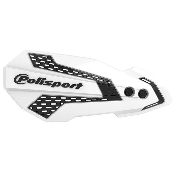 POLISPORT MX FLOW HANDGUARDS WHITE/BLACK 8308200007