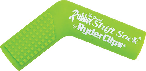 RYDER CLIPS RUBBER SHIFT SOCK (GREEN) RSS-GREEN