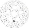 HARDDRIVE SS DRILLED FR ROTOR 11.8 POLISHED TOURING 08-13 11-062