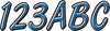 HARDLINE SERIES 400 REGISTRATION KIT (BLUE/BLACK) BLBKG400