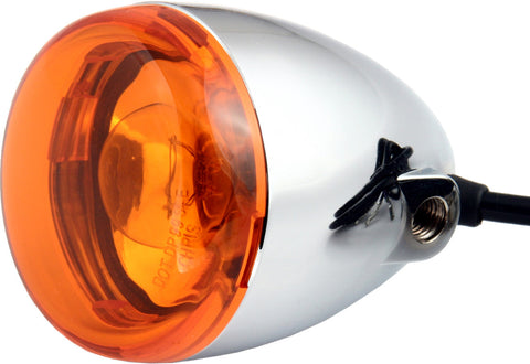 CHRIS PRODUCTS TURN SIGNAL ASSEMBLY BULLET STYLE AMBER 8500A