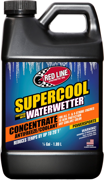 RED LINE SUPERCOOL CONCENTRATE 64 OZ POWERSPORTS ANTIFREEZE 81235