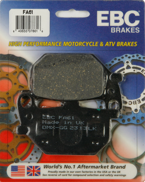 EBC BRAKE PADS FA61