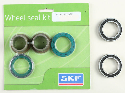 SKF WHEEL SEAL KIT W/BEARINGS FRONT WSB-KIT-F021-BE