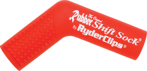 RYDER CLIPS RUBBER SHIFT SOCK (RED) RSS-RED