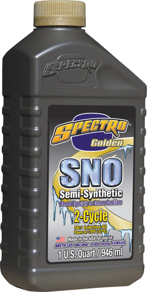 SPECTRO GOLDEN SNO SEMI-SYN 2T 1 QT INJECTOR R.SGSNOI