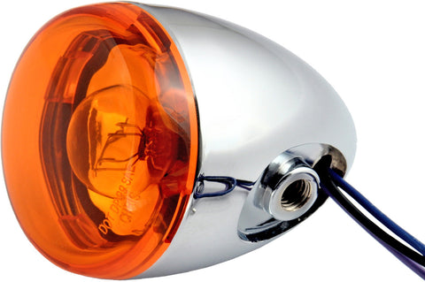 CHRIS PRODUCTS TURN SIGNAL ASSEMBLY BULLET STYLE AMBER 8887A