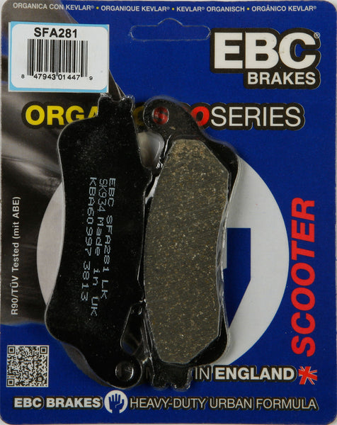 EBC BRAKE PADS SFA281