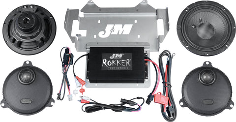 J&M ROKKER XXR 400W 2-SP KIT STG5 14-20 FLHX XXRK-400SP2-14SG-ST5