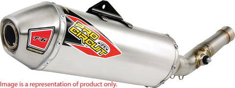 PRO CIRCUIT T-6 STAINLESS SLIP-ON KTM250SXF/HUS FC250 0151925A