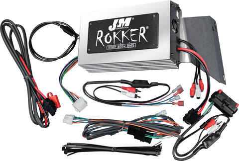 J&M ROKKER P800W 4-CH AMP KIT 06-13 FLTR CUSTOM JAMP-800HR06-RCP