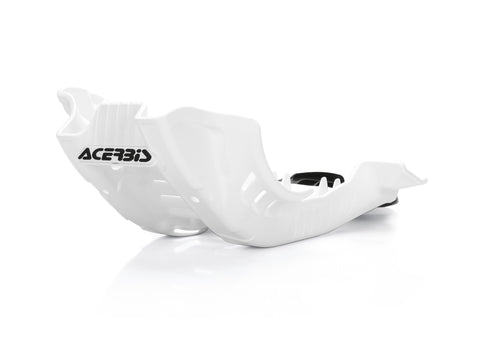 ACERBIS SKID PLATE W/LINKAGE GUARD WHITE/BLACK 2791651035