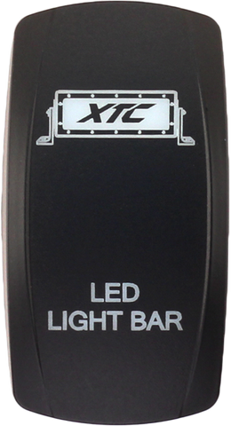 XTC POWER PRODUCTS DASH SWITCH ROCKER FACE LED LIGHT BAR SW00-00101004