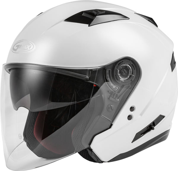 GMAX OF-77 OPEN-FACE HELMET PEARL WHITE LG O1770086