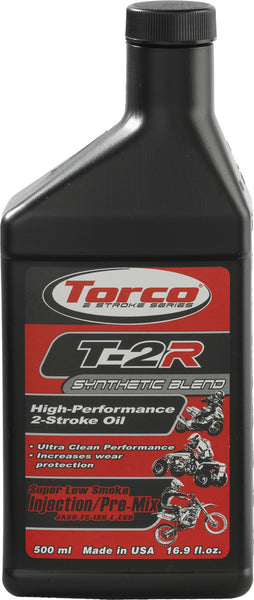 TORCO T-2R HIGH-PERFORMANCE 2-STROKE OIL 500ML T920033YE