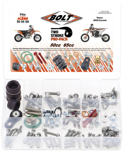 BOLT EURO STYLE TWO STROKE PRO-PACK EUPP-50/65