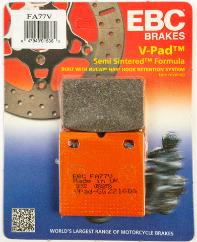 EBC BRAKE PADS V-SERIES FA77V