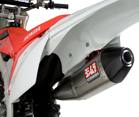 YOSHIMURA RS-4 HEADER/CANISTER/END CAP EXHAUST SYSTEM SS-AL-CF 228400D321