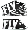 FLY RACING FLY SNOW 2021 STICKER - 5/PK 15