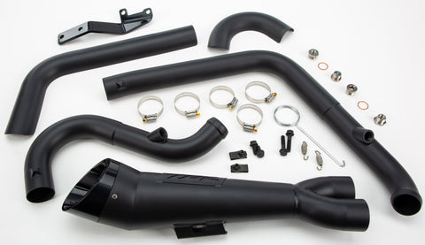 TBR COMP S 2IN1 EXHAUST DYNA W/TURNOUT BLACK 005-5130199-B