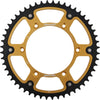 SUPERSPROX REAR STEALTH SPROCKET ALU/STL 52T-520 GLD YAM RST-245-52-GLD