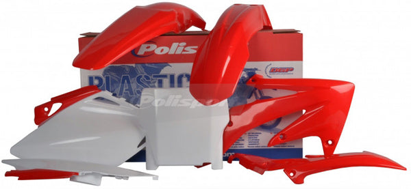 POLISPORT PLASTIC BODY KIT RED 90125