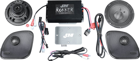 J&M ROKKER XXR 400W 2-SP/AMP STG5 15-20 FLTR XXRK-400SP2-15RG-ST5