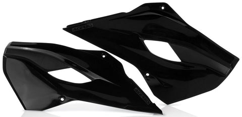 ACERBIS RADIATOR SHROUDS BLACK 2393410001