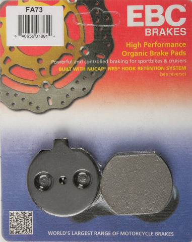 EBC BRAKE PADS FA73