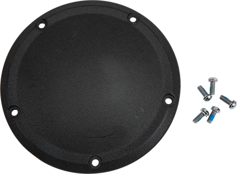 HARDDRIVE GLOSS BLACK DERBY COVER 16-20 TOURING 15 LOW 37-090GB