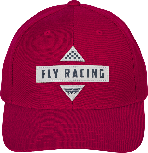 FLY RACING FLY RACE HAT RED 351-0073